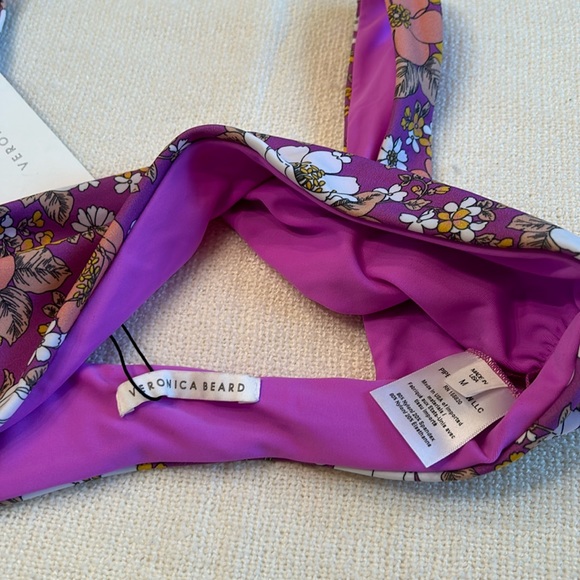 Veronica Beard NWT Celeste Top in Orchid Multi size medium - Picture 3 of 4